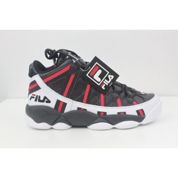Fila Men Shoes Stackhouse Spaghetti Basketball Logo 1BM01788 113 White Sz 11.5 - Picture 11 of 16